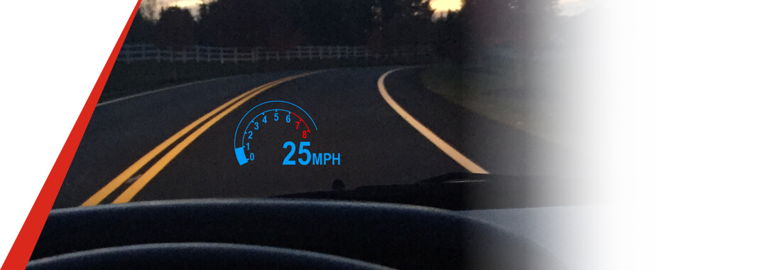 vehicle heads up display