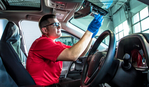 repairing vehicle light sensor